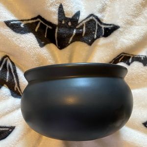 Crate&Barrel Cauldron candy/dip bowl.